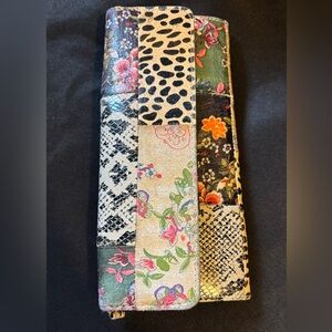 Floral and Animal Print Wallet